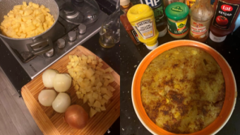 Home Cooking Part 1 (Roasted Potato Cake)