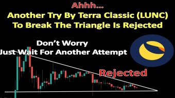 Ahhh… Another Try By Terra Classic (LUNC) To Break The Triangle Is Rejected