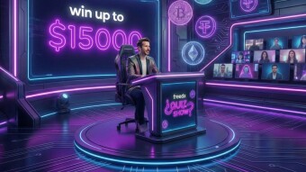 Freedx Launches Live Crypto Quiz Show Offering $15,000 in Rewards