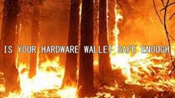 Are your crypto on a hardaware wallet safe enough ?