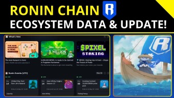 Ronin Chain 🔵| Overview of the Ecosystem Data and Ronin Wallet News!