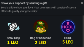 LEO Finance - What about giving a tip or gift feature for your favourite authors?