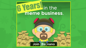¡Banano cumple 6 años! ¡Únete a la fiesta de cumpleaños el 1 de abril!