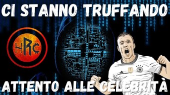 CI STANNO SCAMMANDO... ANCHE LE CELEBRITÀ!