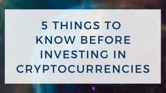 5 things to know before investing in cryptocurrencies