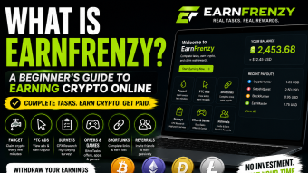 What Is EarnFrenzy? A Beginner’s Guide to Earning Crypto Online