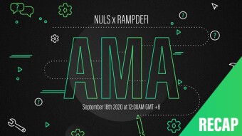 RECAP - NULS x RampDefi AMA from 18 September