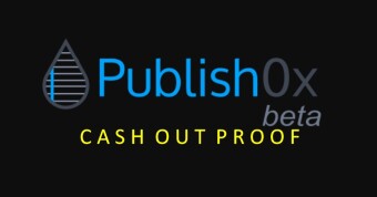 Second Cash Out Proof Here On Publish0x - The Best Way To Start Your Week, Motivated