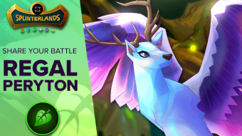 magic attack and high health for 5 points - my reason to play Regal Peryton in Splinterlands