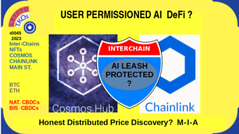 User Controlled AI LEASH for Inter-Chain DEFI: Our best defense against CBDCs?
