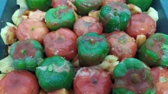 Foodbook #393 Greek Stuffed Vegetables - Gemista
