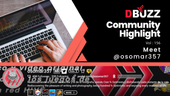 DBuzz Spotlight Community Content Creator Highlight @osomar357