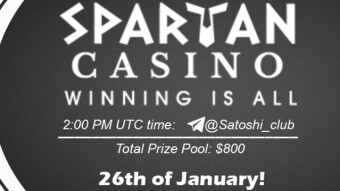 Join the AMA of Satoshi Club x Spartan.Casino. Rewards: 800 USDT, January 26th.