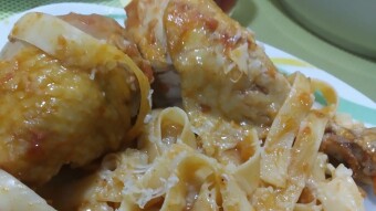 Foodbook #245 Chicken with Lasagna