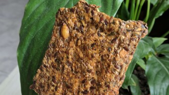 Galletas crujientes y sin harina.