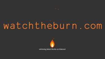 watchtheburn.com - EIP-1559 real time visualization