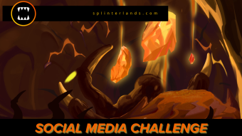 Splinterlands Social Media Challenge: Ancient Redwood is slow but deals massive damage