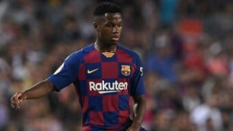 Ansu Fati, for the under 17 scoring record in Spanish football history