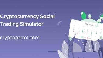 Earn bitcoin for practicing trading (CryptoParrot)
