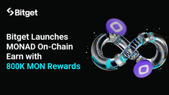 MONAD Launch: Bitget Introduces On Chain Earn and 800,000 MON Incentives for Traders