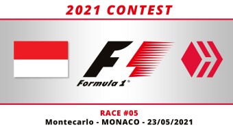 Hive F1, 2021 Contest - Race #05 - Montecarlo, Monaco