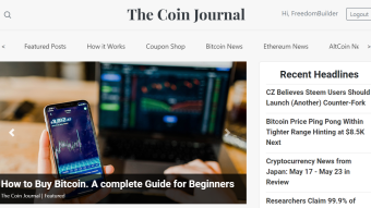 The Coin Journal (JRL) - Read NewsPaper & Earn JRL Tokens.