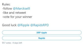 Rapids Vote - Atomars & Champions League of the Altcoins 2020