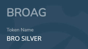 Mein Investment in BROAG Bro Silver Token auf Hive / My investment in BROAG Bro Silver Token on Hive - (DEU-ENG)