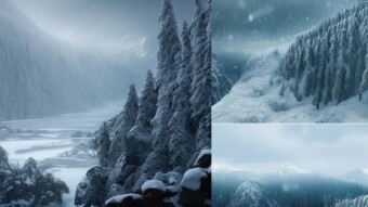 winter snow of hell