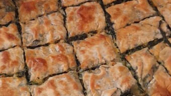 Foodbook #1177 spinach pie