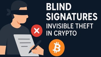 Blind signatures: invisible theft in crypto