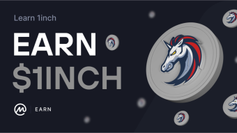 Learn about 1inch & earn $5 of 1INCH tokens - CoinMarketCap Earn quiz answers