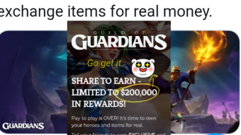 What if I said "You earn when you play".Free giveaway. You might miss.