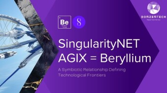 SingularityNET AGIX = Beryllium: A Symbiotic Relationship Defining Technological Frontiers