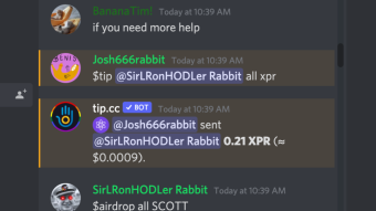How to Withdraw Proton (XPR) from Discord