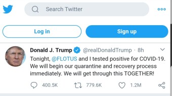 🦠 Donald Trump catches Covid - Markets jump  💰