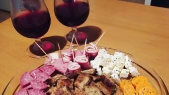 For our Christmas dinner with wife