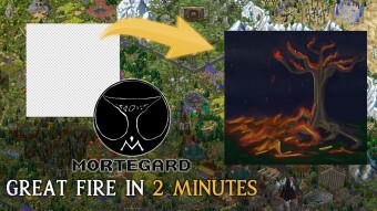 Painting a Lorebook Thumbnail For Mortegard (in 2 Minutes)