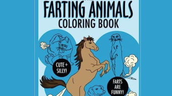 #CrapGotPublished - The Farting Animals Coloring Book