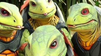 Las iguanas ninja / The ninja iguanas
