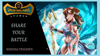 Splinterlands Battle Challenge - The Tides or War are Tied to Tridown