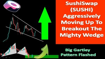 SushiSwap SUSHI Aggressively Moving Up To Breakout The Mighty Wedge
