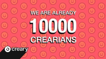 10,000 USERS ON CREARY!