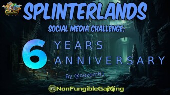 Splinterlands - Social Media Challenge: 6 year anniversary!