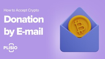 How to accept crypto donations by Email