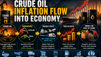 From Crude Oil Volatility To Visible Inflation In The Economy