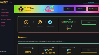 Get 28% APY using Yieldly Finance staking - Step by step tutorial