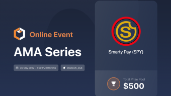 Smarty Pay (SPY) X Satoshi Club Ama Recap from the 30th of May