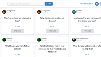 Masmic- Social media based in Blockchain