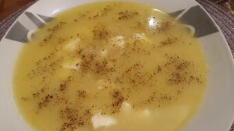 Foodbook #901 Soup with homemade trahana - Trahanοsoupa